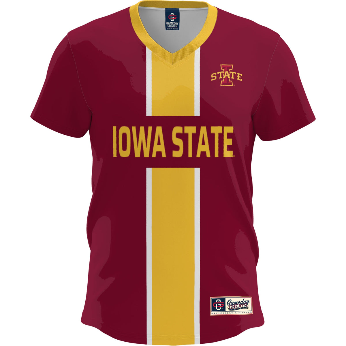 Iowa State Cyclones GameDay Greats Lightweight Soccer Fashion Jersey - Cardinal