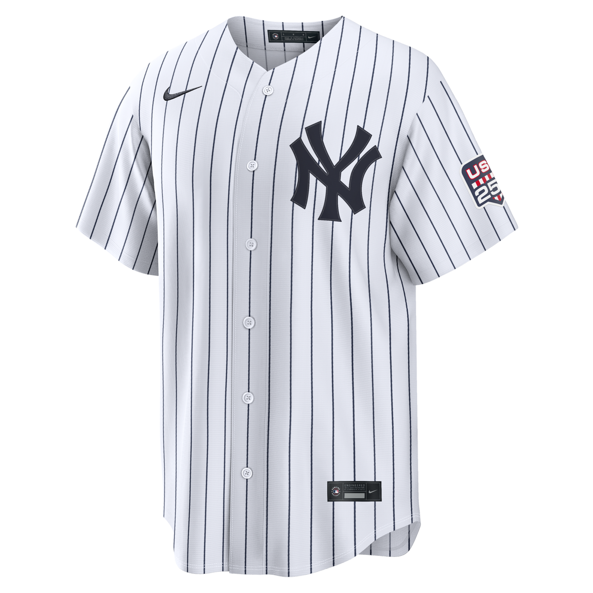 Fourth of July New York Yankees Giancarlo Stanton White USA 250 Stadium Jersey