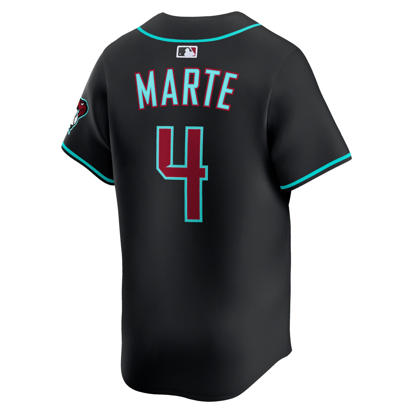Arizona Diamondbacks Ketel Marte Nike Black Alternate Limited Jersey