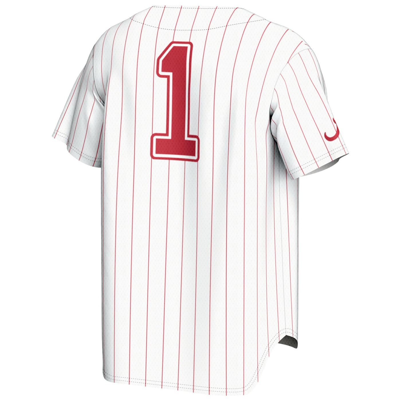 GameDay Greats #1 White Alabama Crimson Tide Lightweight Baseball Fashion Jersey