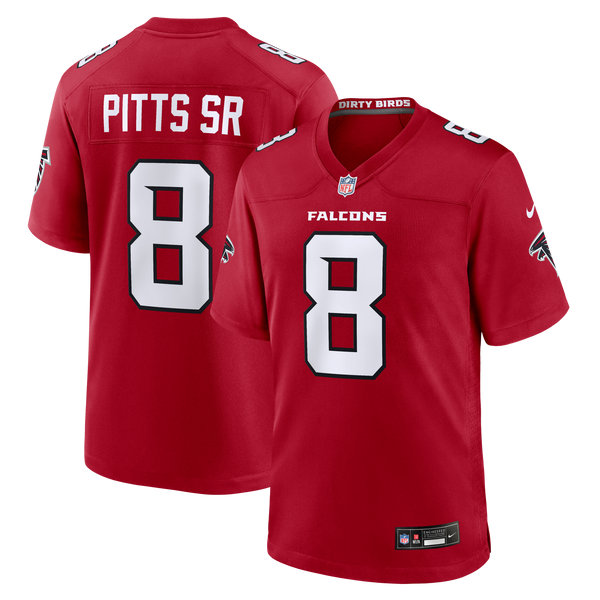Atlanta Falcons Kyle Pitts Sr. Nike Red Game Jersey