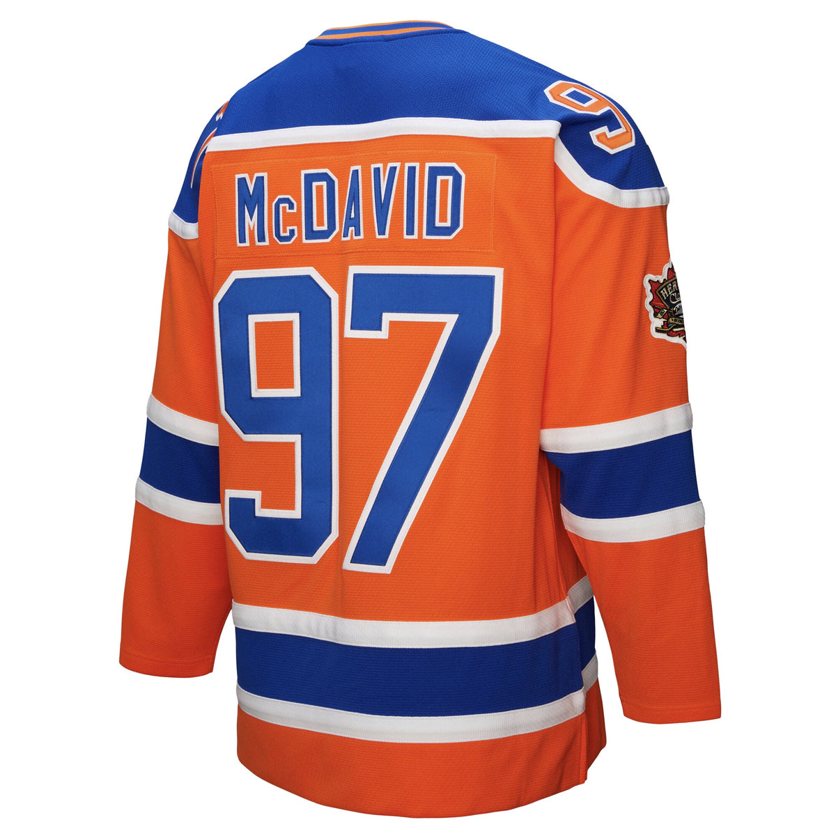 Edmonton Oilers Connor McDavid Mitchell & Ness Orange Power Play Jersey