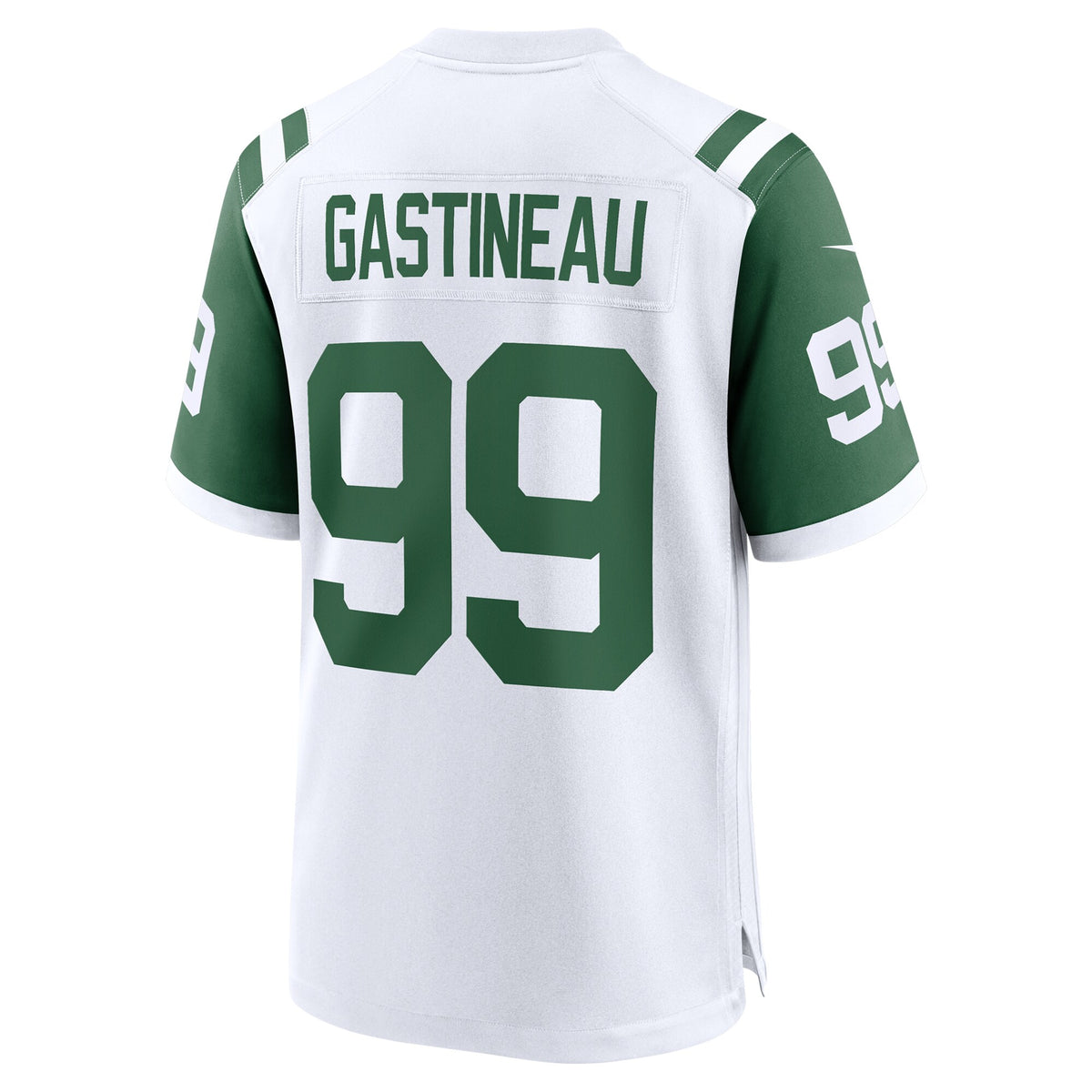 New York Jets Mark Gastineau White Retired Player Alternate Game Jersey