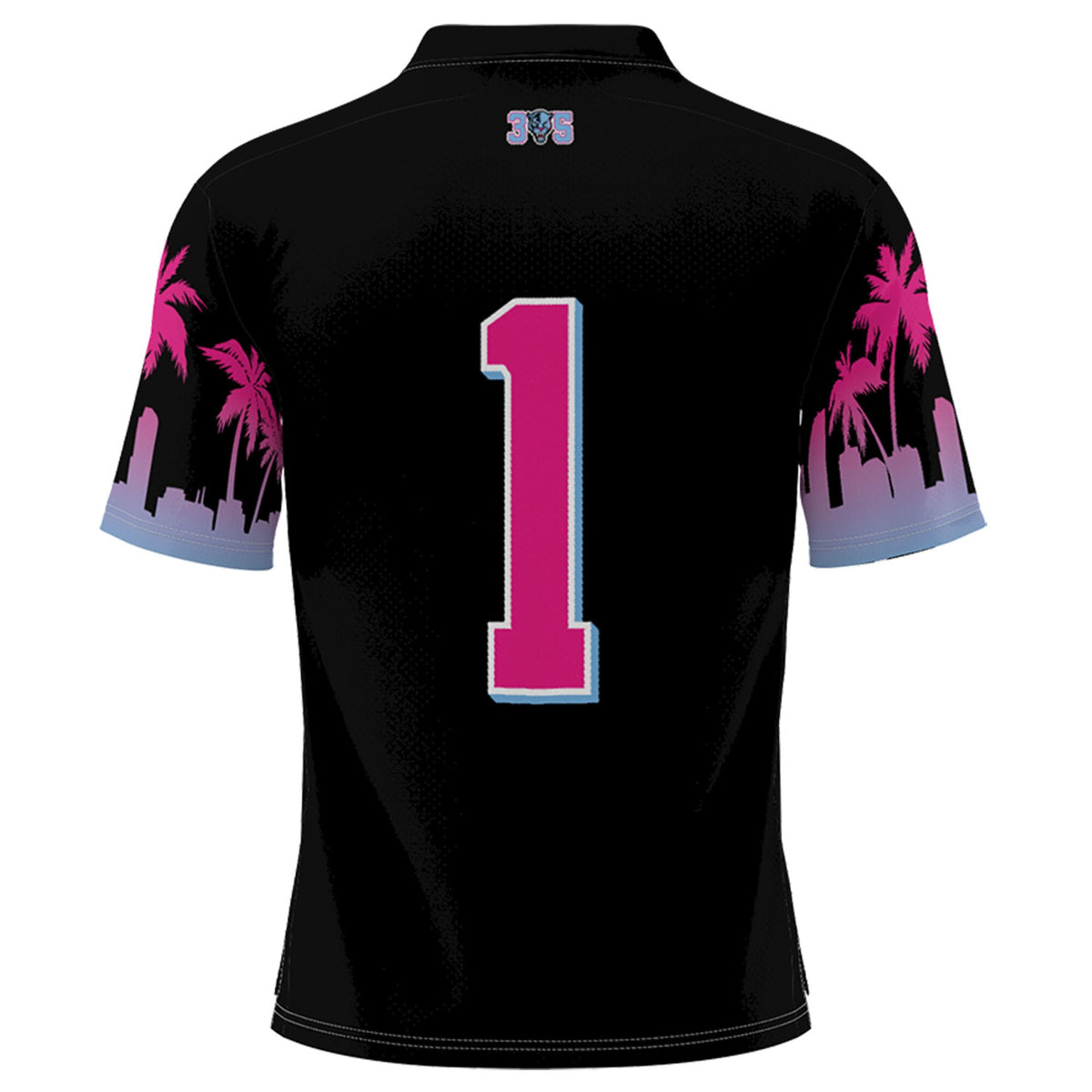 #1 FIU Panthers GameDay Greats Miami Vice Football Jersey - Black