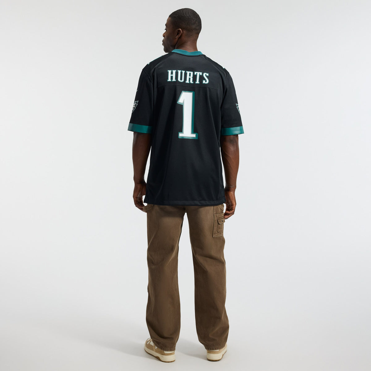 Philadelphia Eagles Jalen Hurts Black Alternate Game Jersey