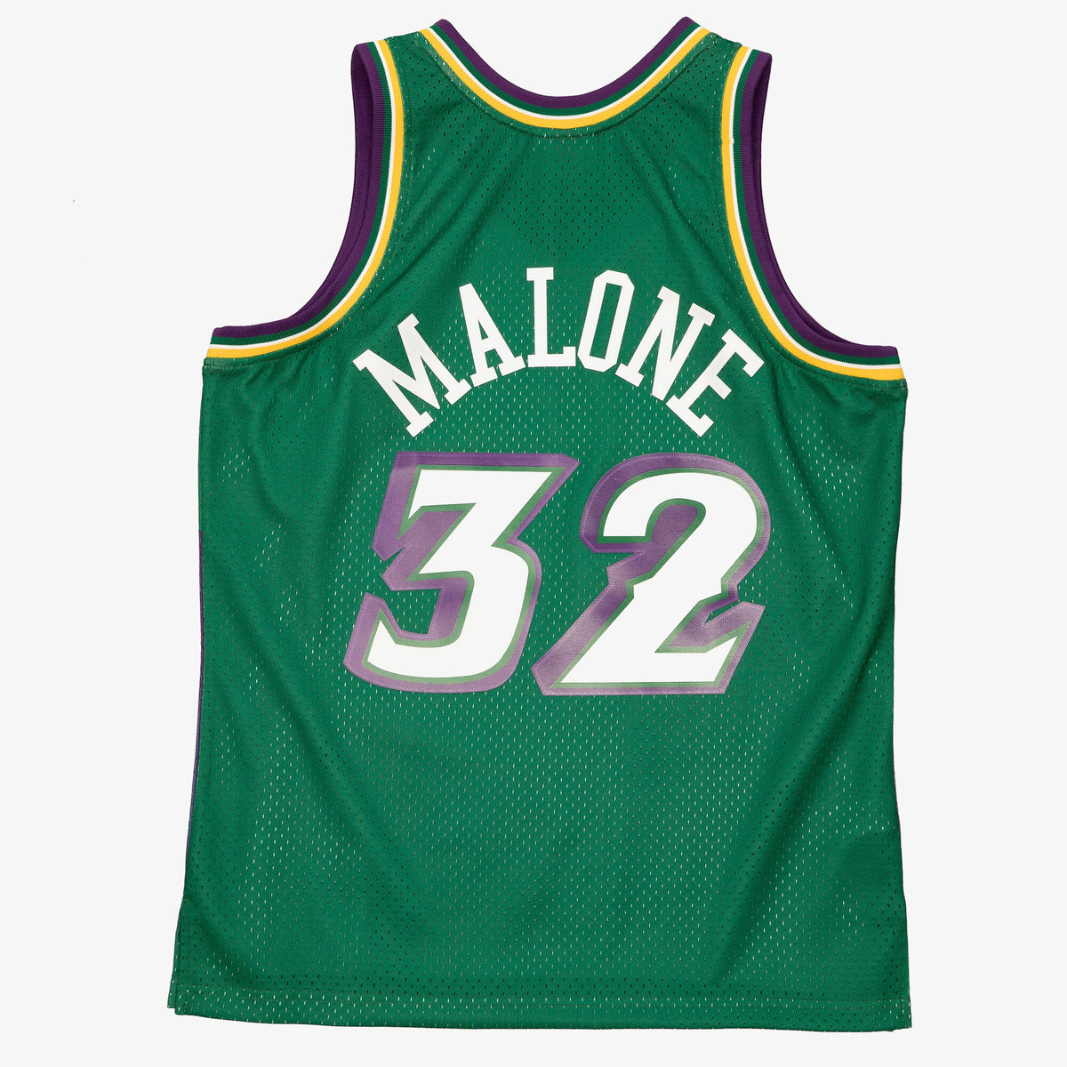 Utah Jazz Mitchell & Ness Karl Malone 1996 Reload Swingman Authentic Jersey - Green