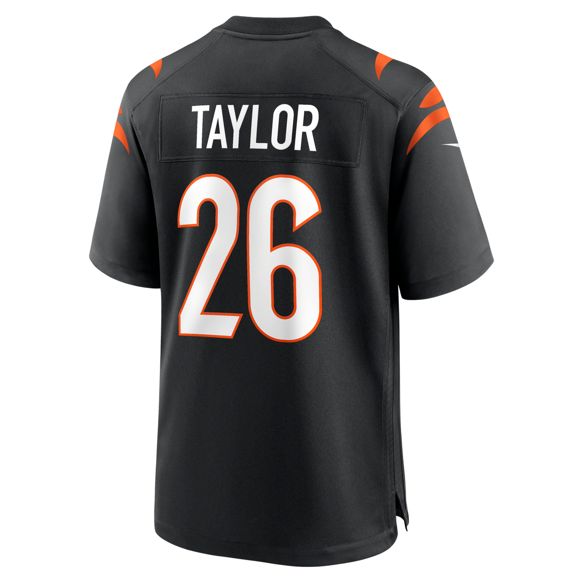 Cincinnati Bengals Ja'Sir Taylor Black Team Game Jersey