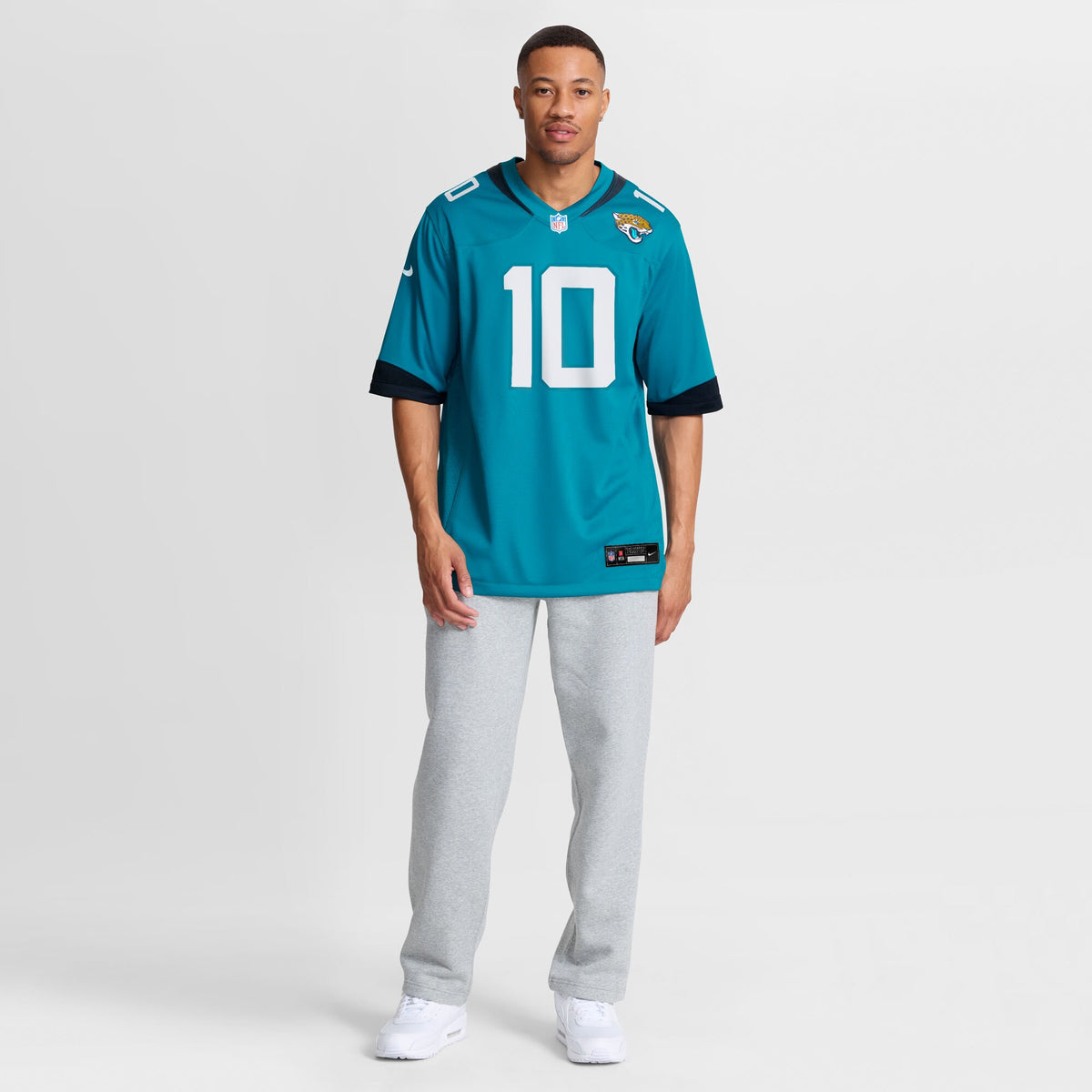 Jacksonville Jaguars Carter Bradley Teal Team Game Jersey