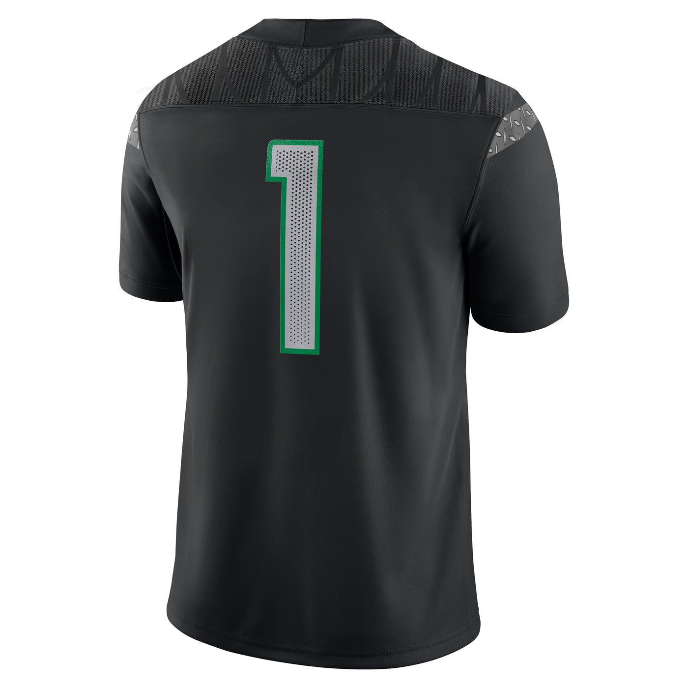 Nike #1 Black Oregon Ducks Game Jersey