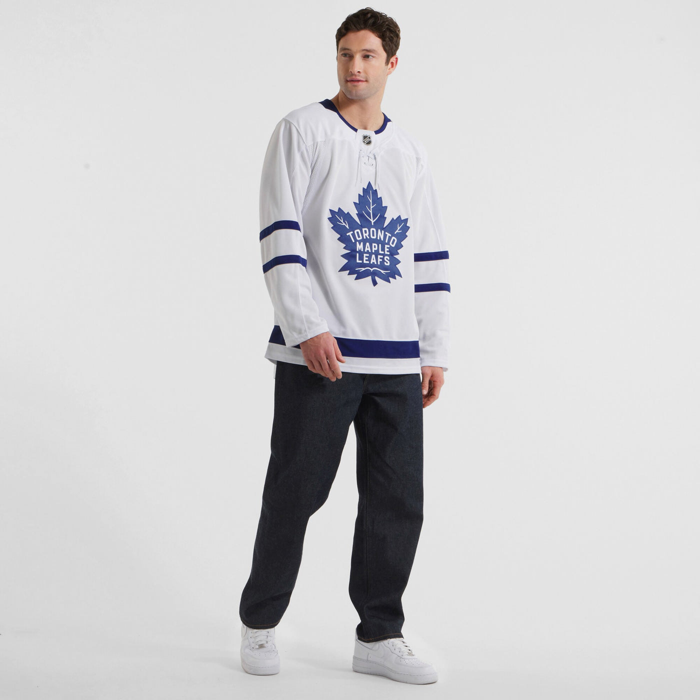 Toronto Maple Leafs Fanatics White Away Premium Jersey
