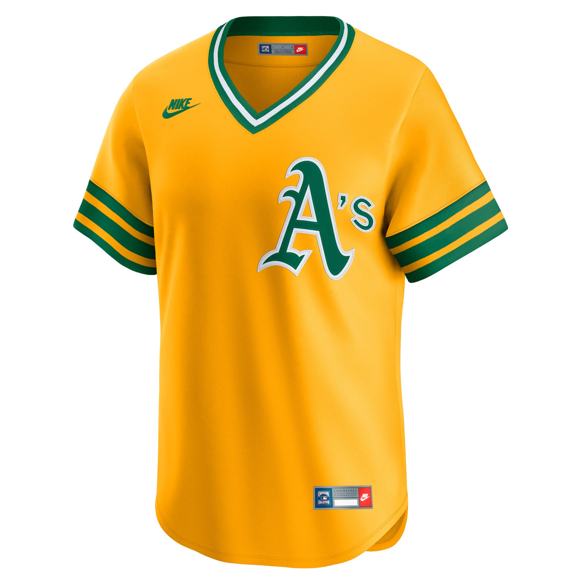 Athletics Gold Cooperstown Collection Limited Jersey