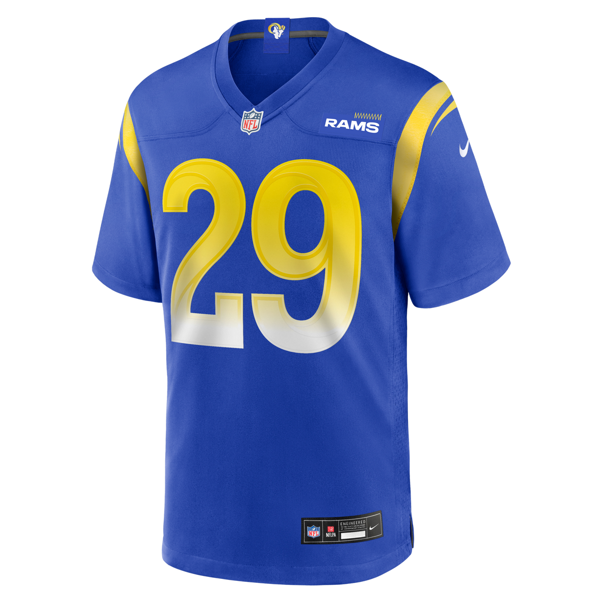 Los Angeles Rams Eric Dickerson Royal Game Retired Player Jersey