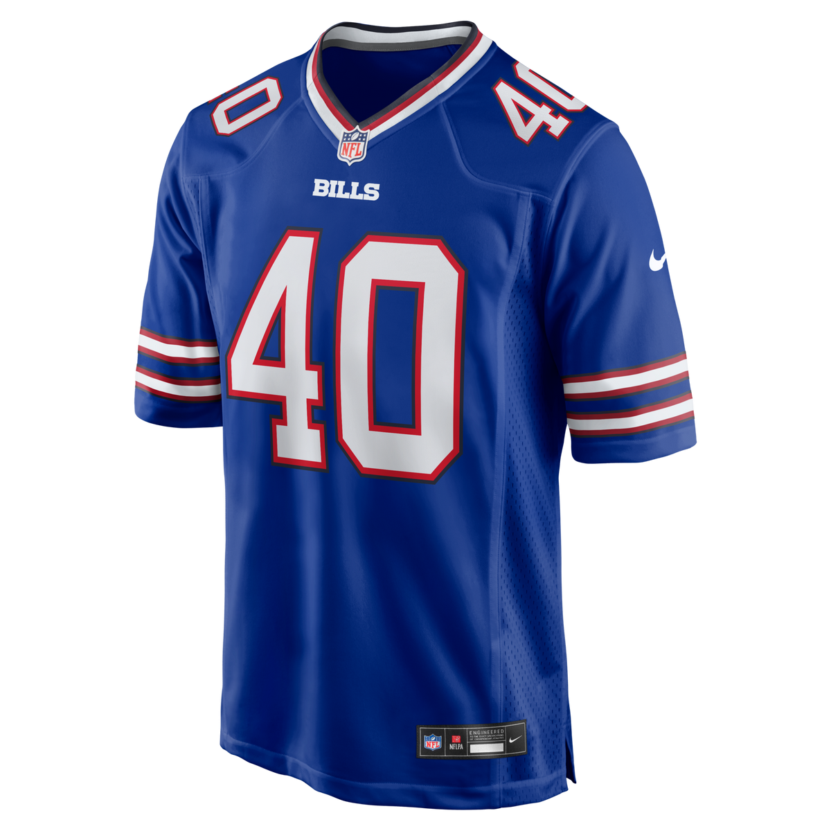Buffalo Bills Matthew Wright Royal Team Game Jersey