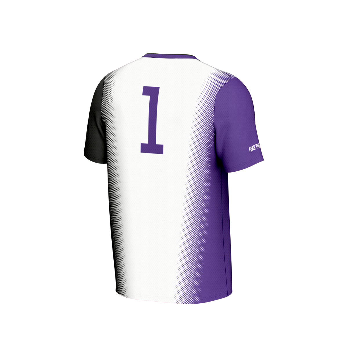 #1 TCU Horned Frogs GameDay Greats Lightweight Soccer Fashion Jersey - White