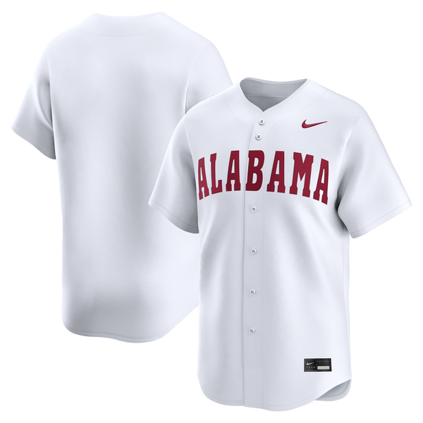 Nike White Alabama Crimson Tide Alternate Limited Baseball Jersey