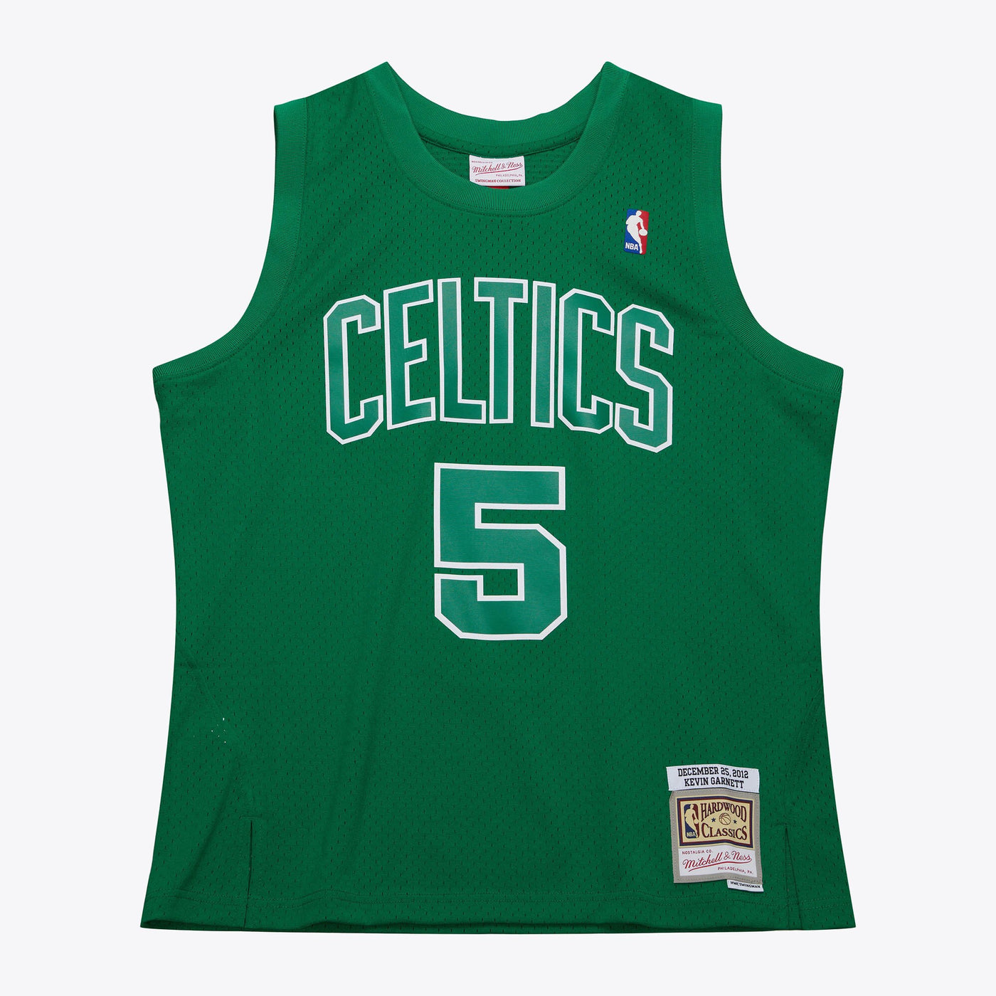 Boston Celtics Mitchell & Ness Kevin Garnett 2012 Day Authentic Jersey - Kelly Green