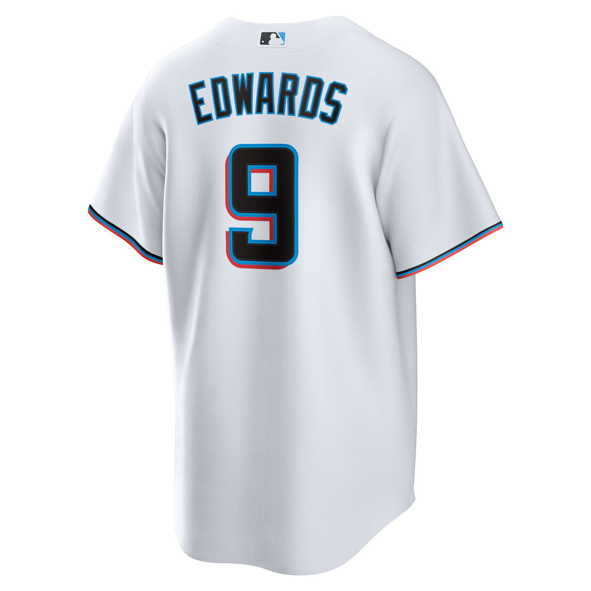 Miami Marlins Xavier Edwards White Home Replica Jersey