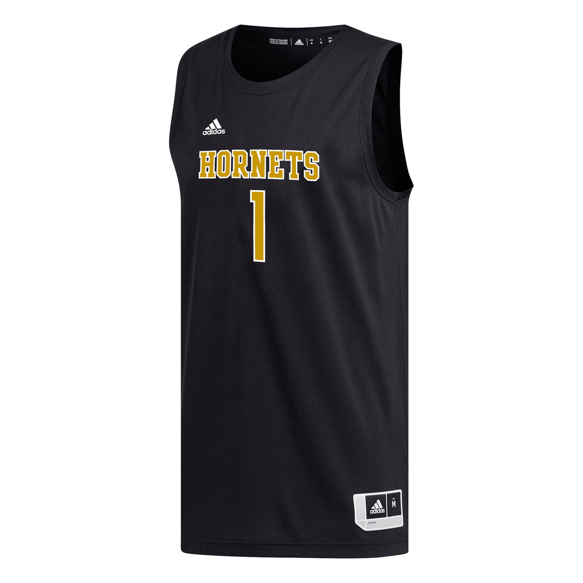 #1 Alabama State Hornets Replica Basketball Jersey - Black