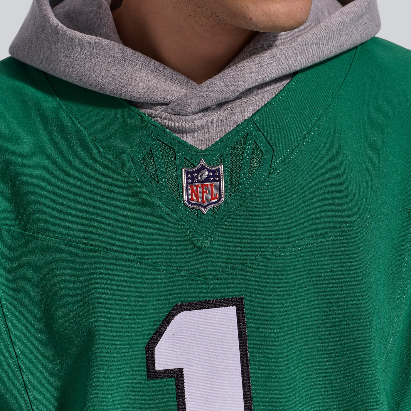 Philadelphia Eagles Jalen Hurts Nike Kelly Green Alternate Vapor F.U.S.E. Elite Jersey