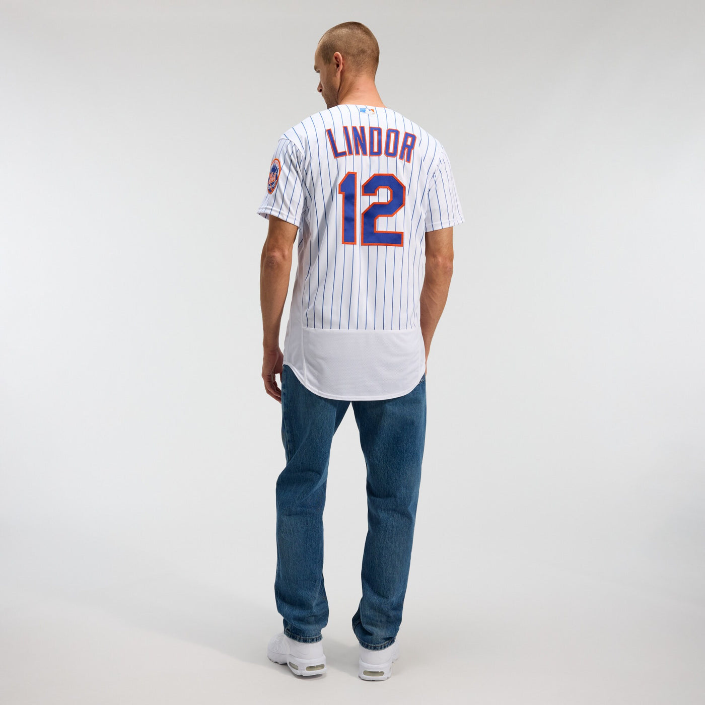 New York Mets Francisco Lindor Nike White Home Authentic Player Jersey