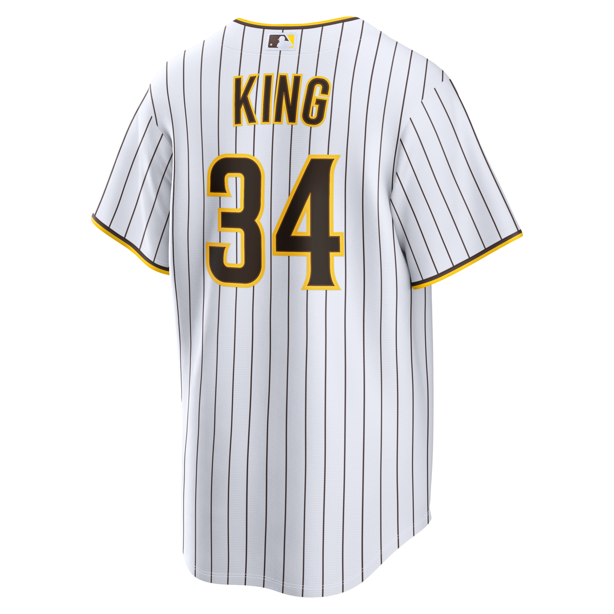 San Diego Padres Michael King White Home Replica Jersey