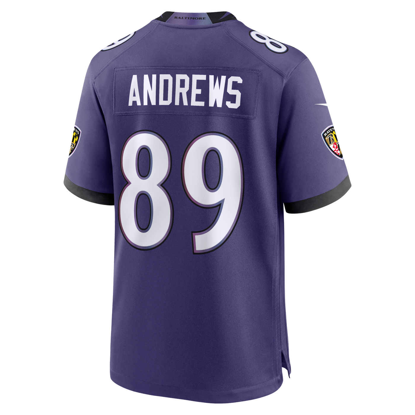 Baltimore Ravens Mark Andrews Nike Purple Team Game Jersey