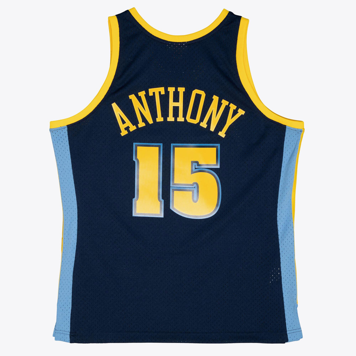 Denver Nuggets Mitchell & Ness Carmelo Anthony 2006 Alternate Authentic Jersey - Ash Blue