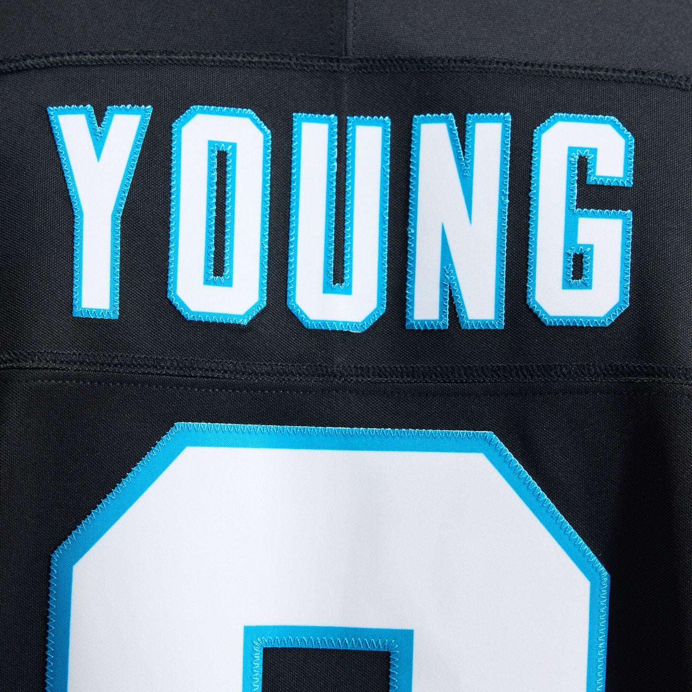 Carolina Panthers Bryce Young Nike Black Team Vapor F.U.S.E. Stitched Limited Jersey