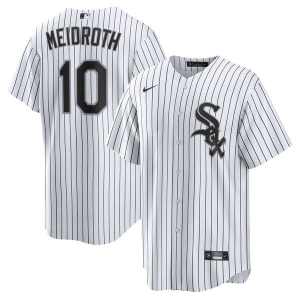 Chicago White Sox Chase Meidroth Nike White Home Replica Jersey