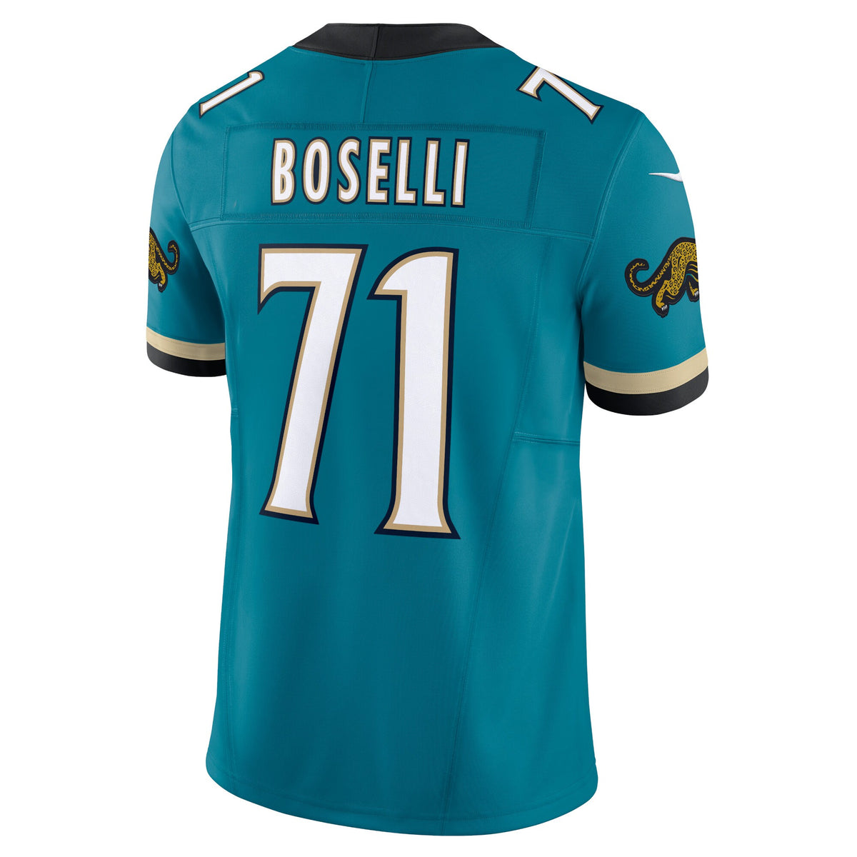 Jacksonville Jaguars Tony Boselli Teal Prowler Throwback Vapor F.U.S.E. Limited Retired Player Jersey