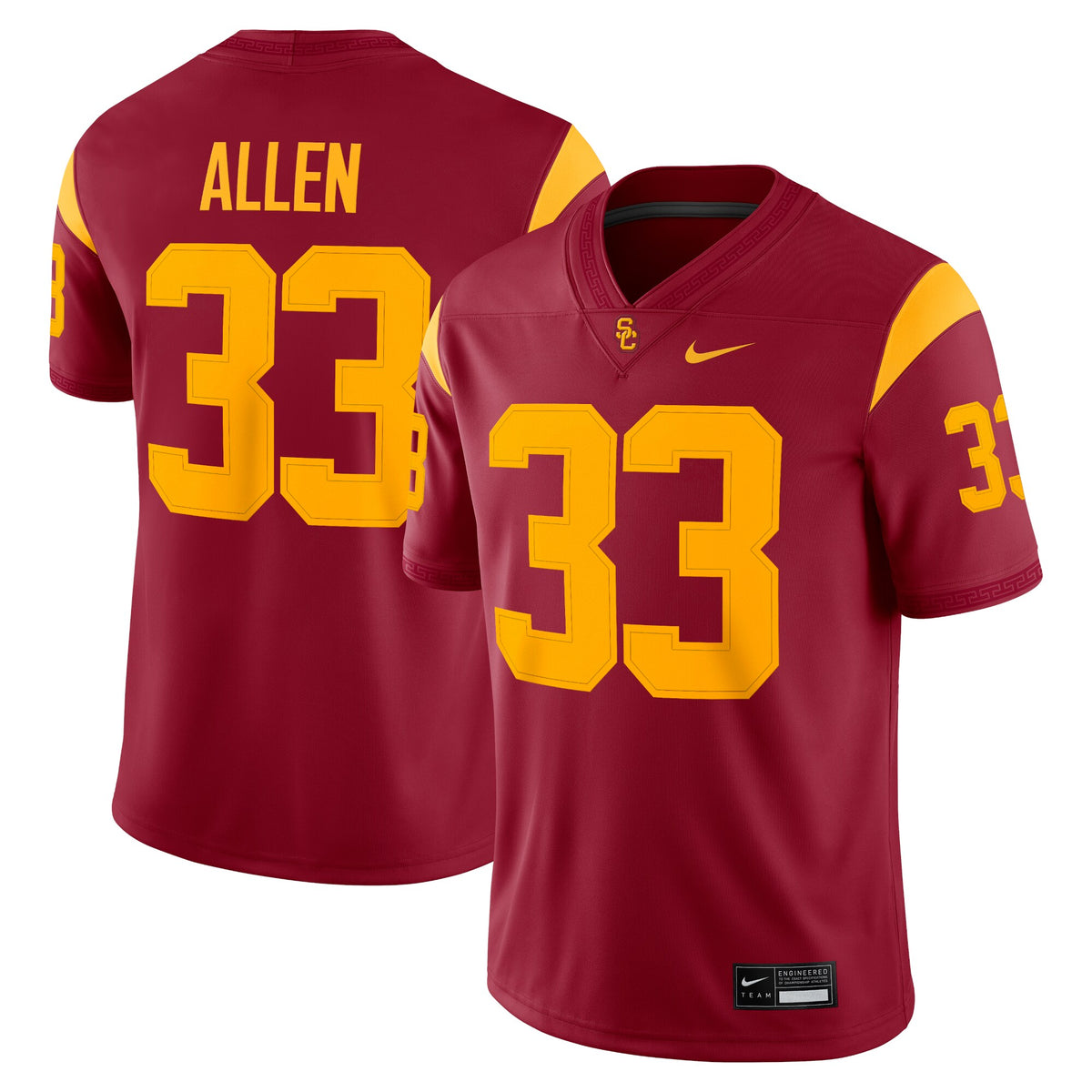 Marcus Allen USC Trojans Alumni Game Jersey - Cardinal