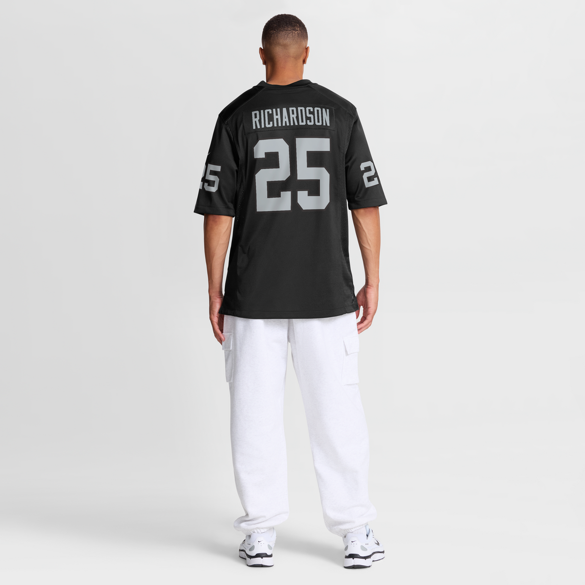 Las Vegas Raiders Decamerion Richardson Nike Black Team Game Jersey