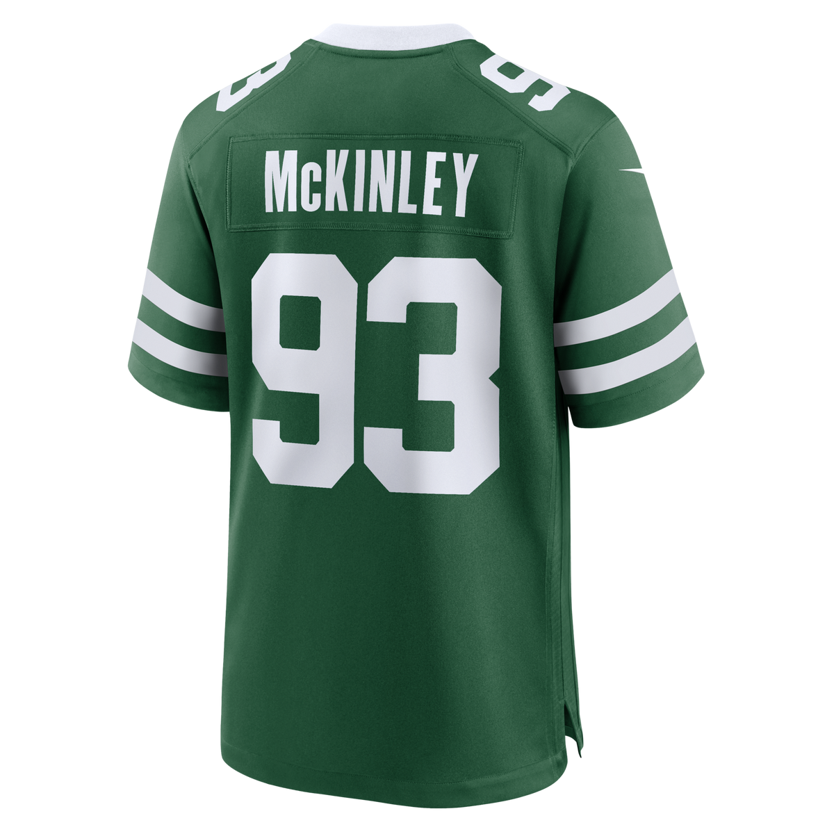 New York Jets Takk McKinley Legacy Green Team Game Jersey