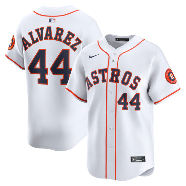 Houston Astros Yordan Alvarez White Home Limited Player Jersey