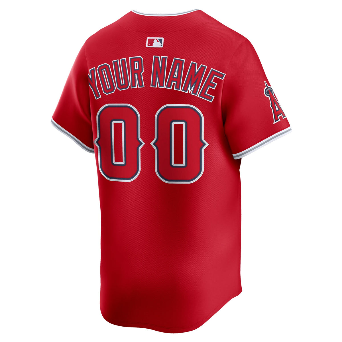 Los Angeles Angels Red Alternate Limited Custom Jersey