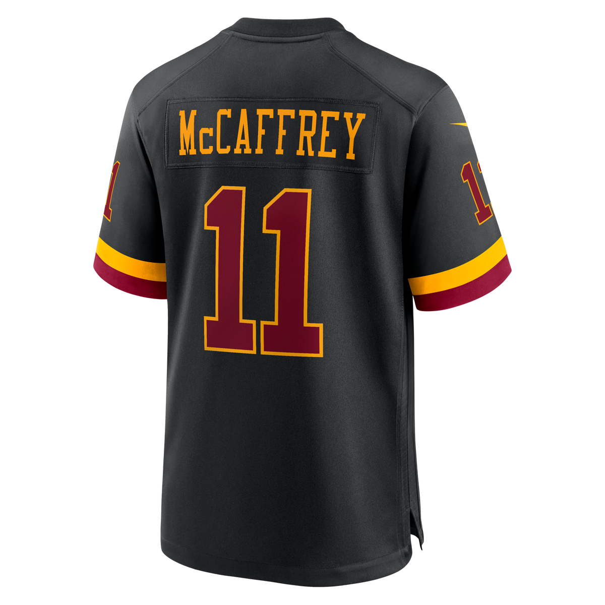 Washington Commanders Luke McCaffrey Black Hail Raiser Alternate Game Jersey
