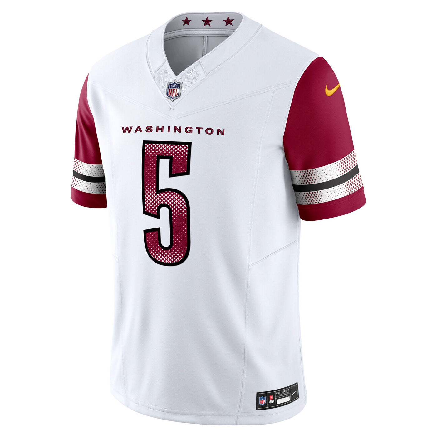 Washington Commanders Jayden Daniels Nike White Vapor F.U.S.E. Limited Jersey