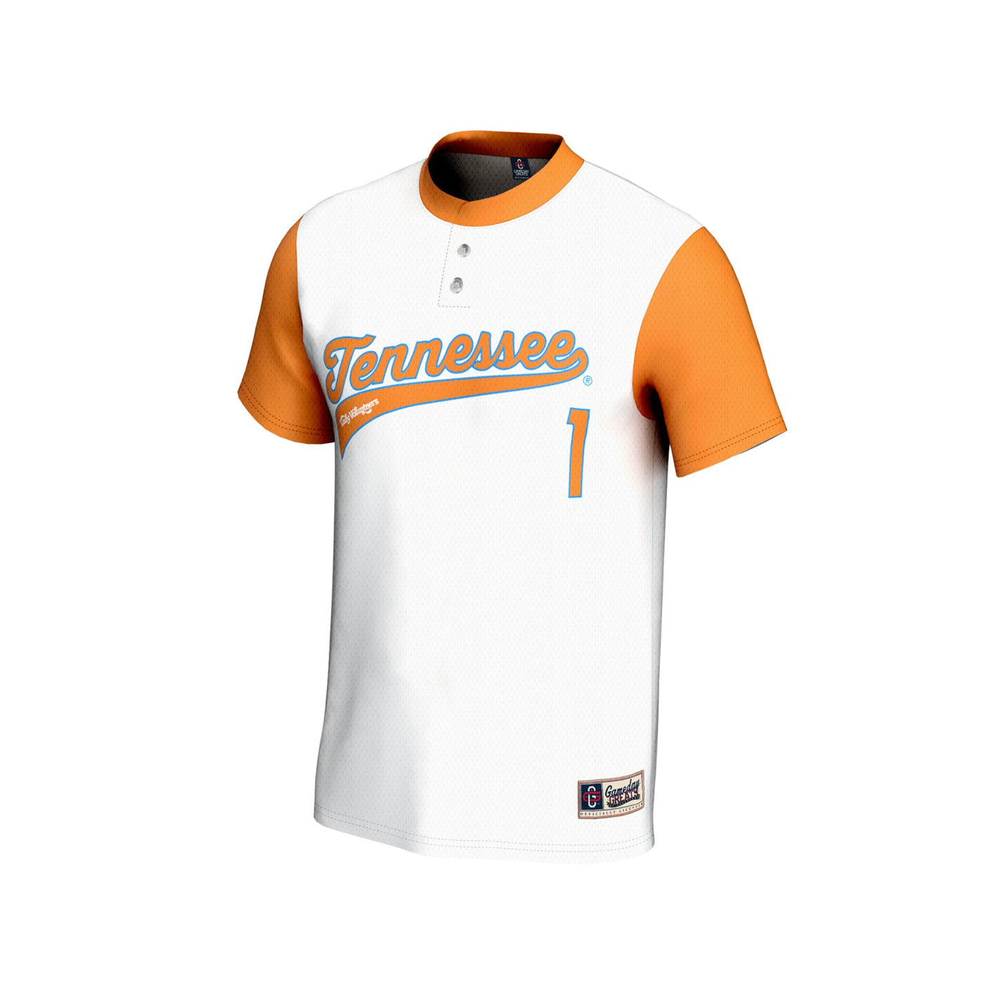 GameDay Greats White Tennessee Volunteers Softball Fashion Jersey