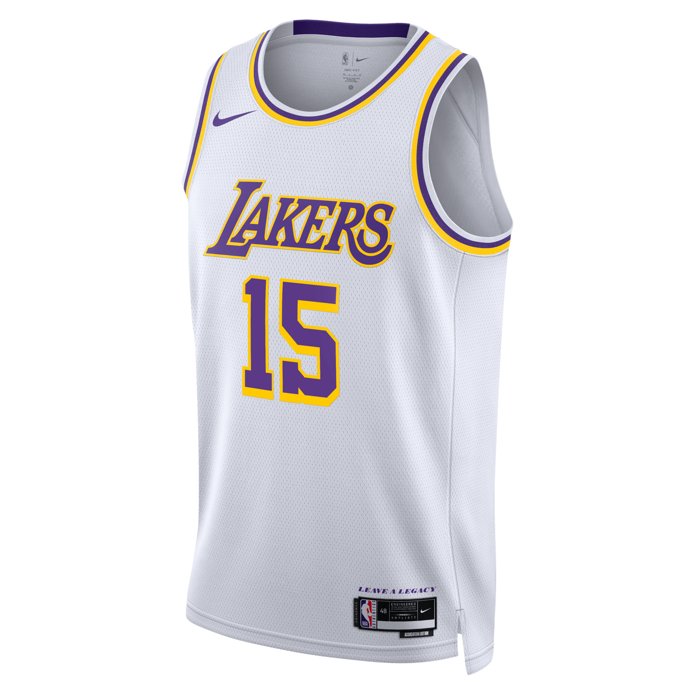 Los Angeles Lakers Nike Association Edition Swingman Jersey - White - Austin Reaves