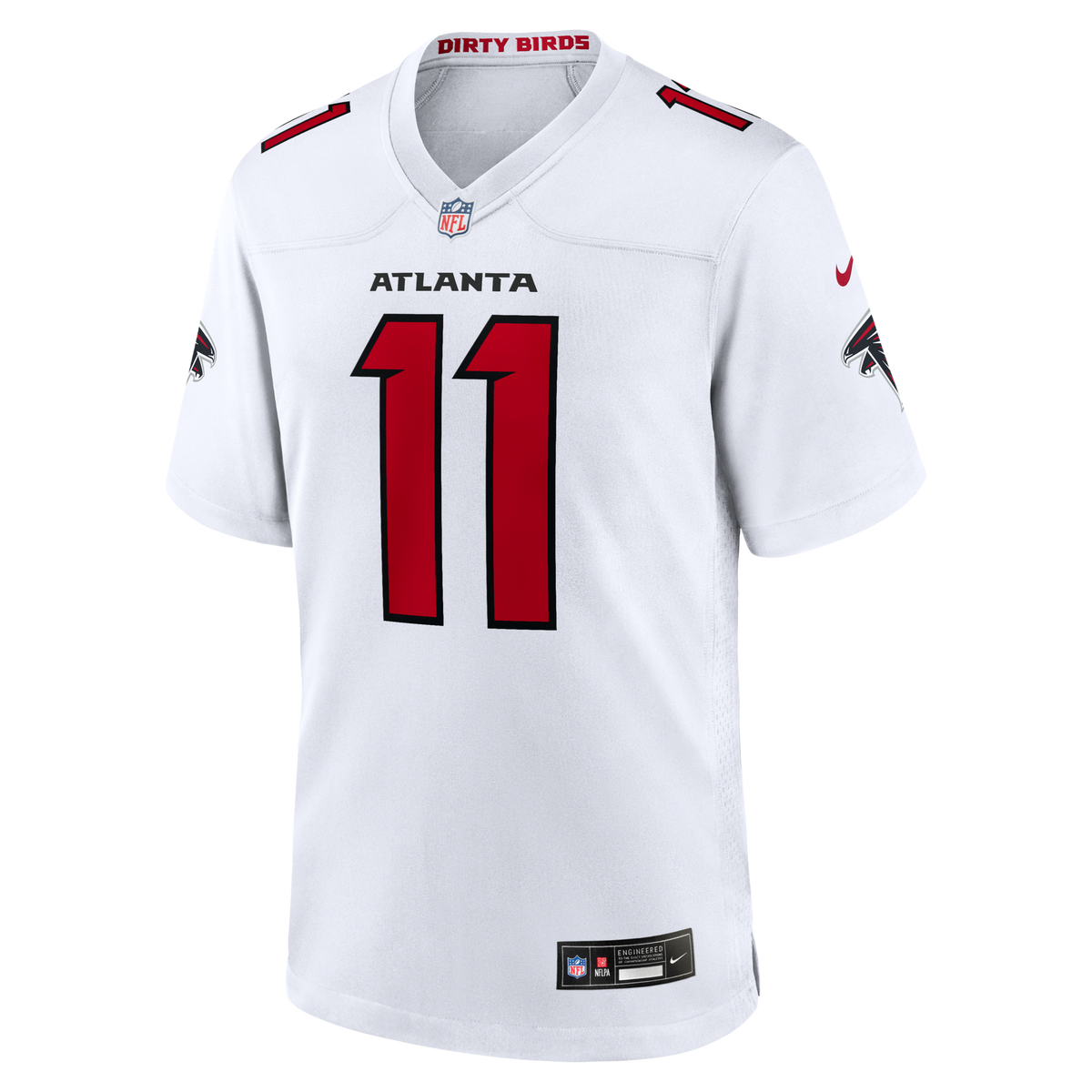 Atlanta Falcons Jalon Walker White Game Jersey