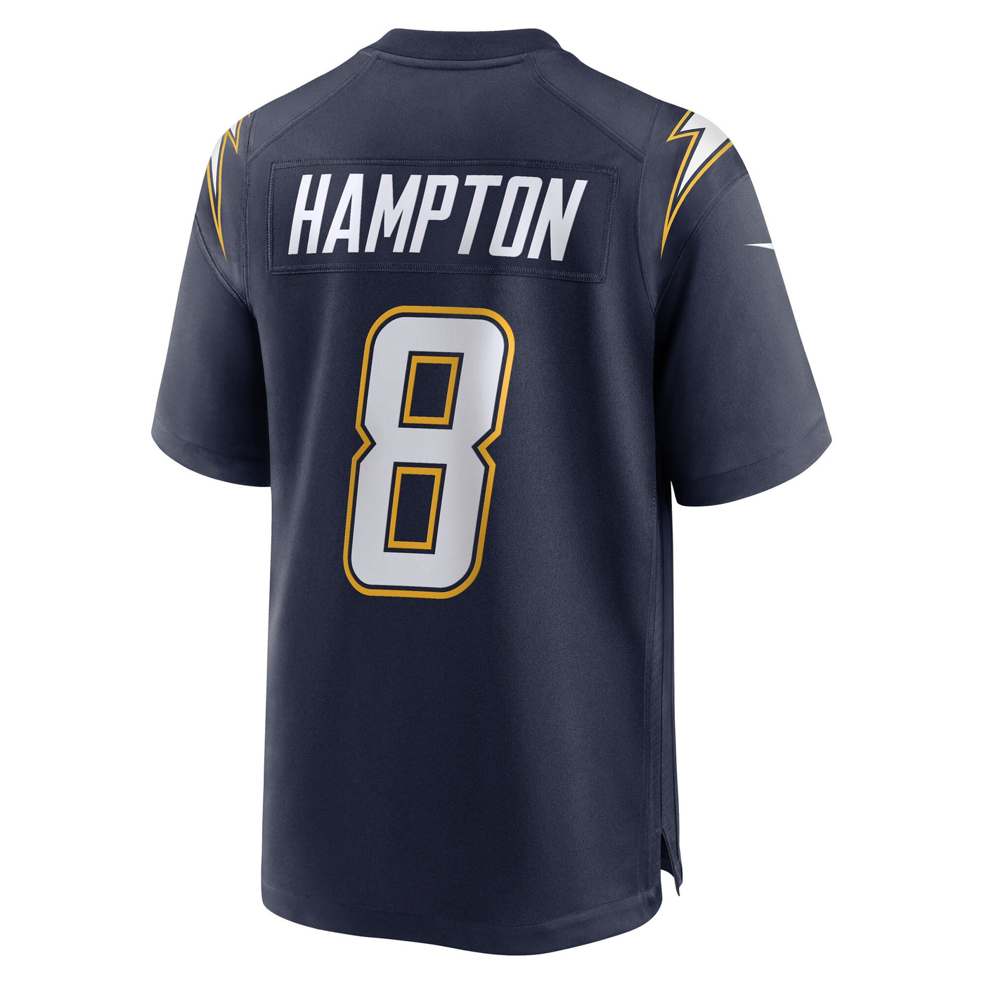 Los Angeles Chargers Omarion Hampton Nike Navy Alternate Super Chargers Game Player Jersey
