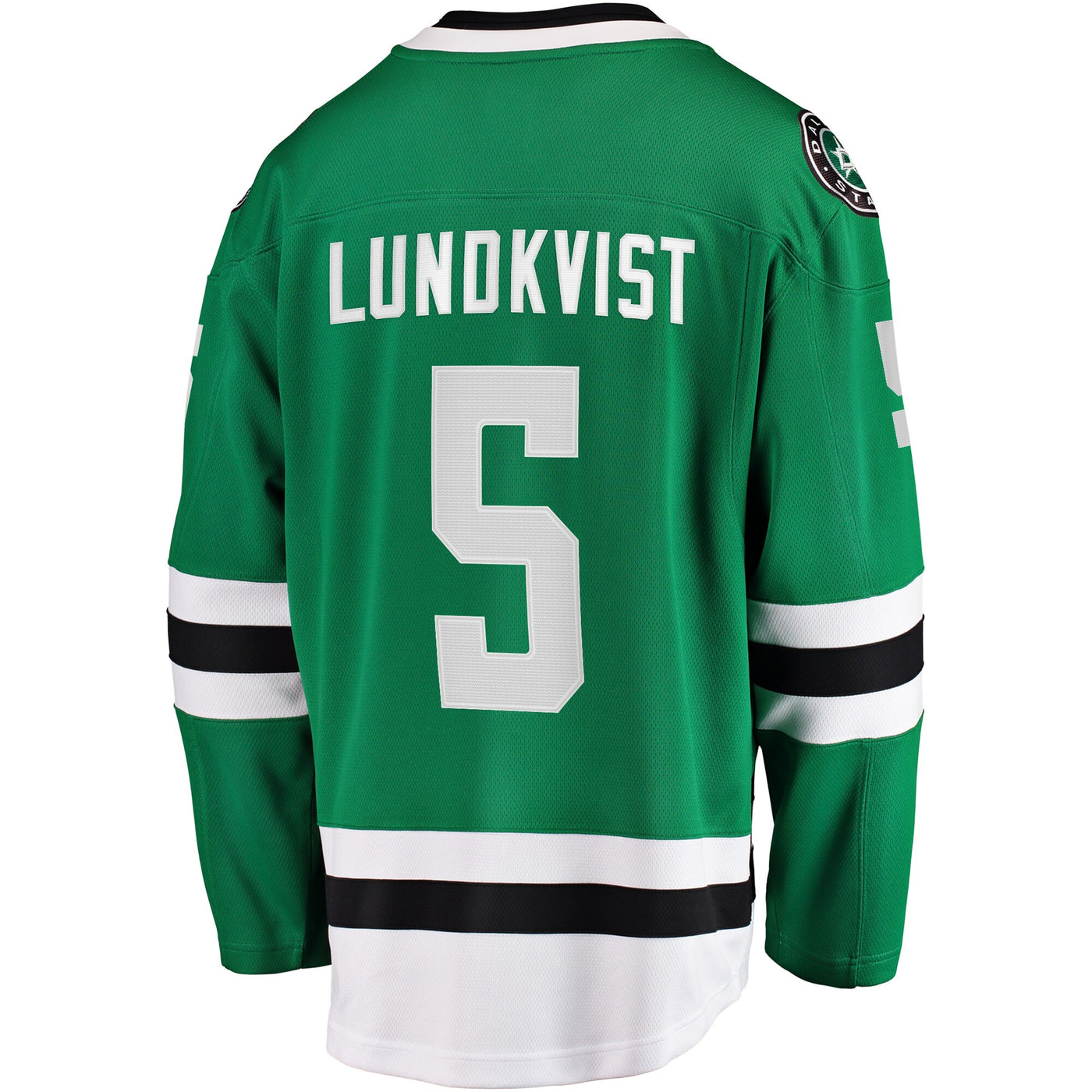 Dallas Stars Nils Lundkvist Fanatics Kelly Green Home Premier Breakaway Player Jersey