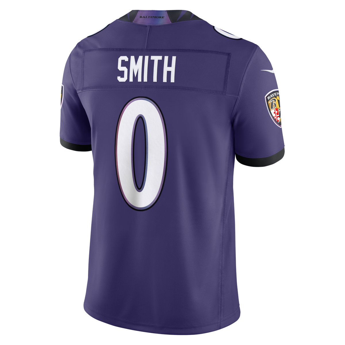 Baltimore Ravens Roquan Smith Purple Team Vapor F.U.S.E. Stitched Limited Jersey