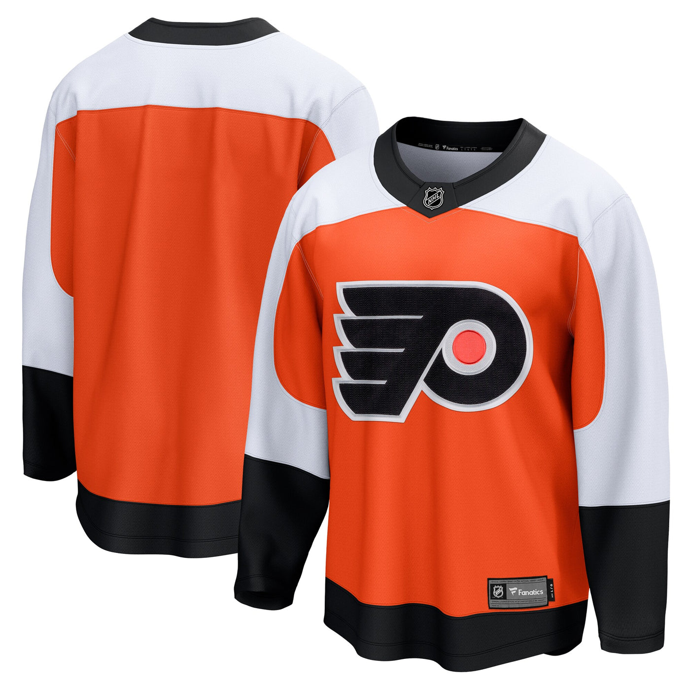 Philadelphia Flyers Fanatics Burnt Orange Home Breakaway Jersey