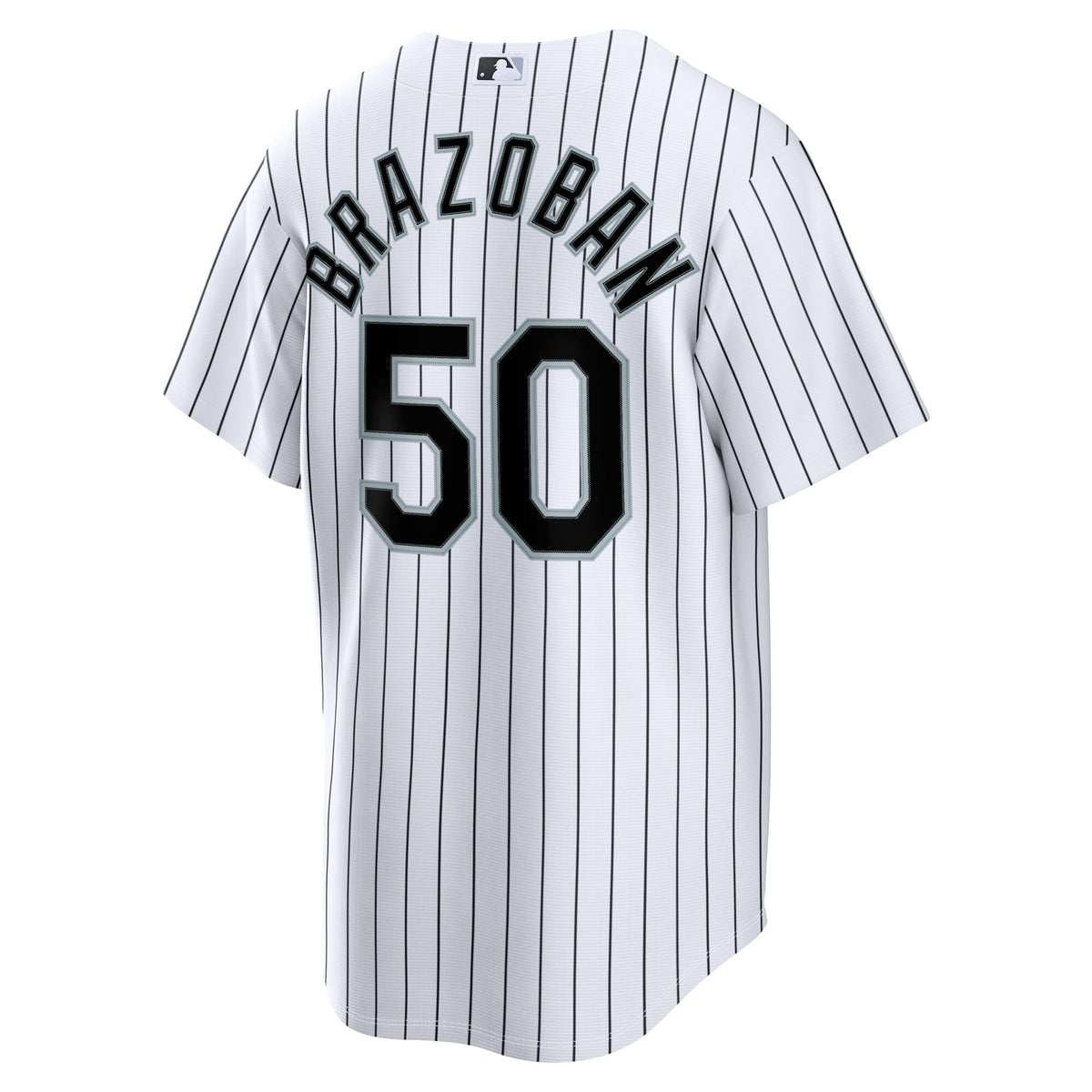 Chicago White Sox Huascar Brazoban White Home Replica Jersey