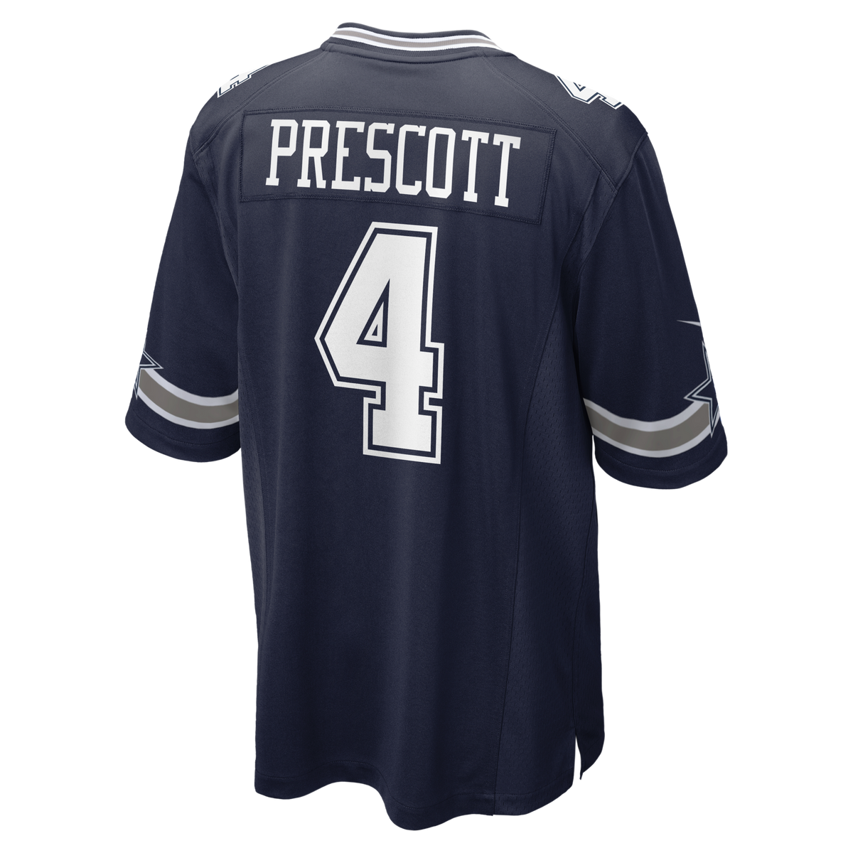 Dallas Cowboys Dak Prescott Navy Game Team Jersey