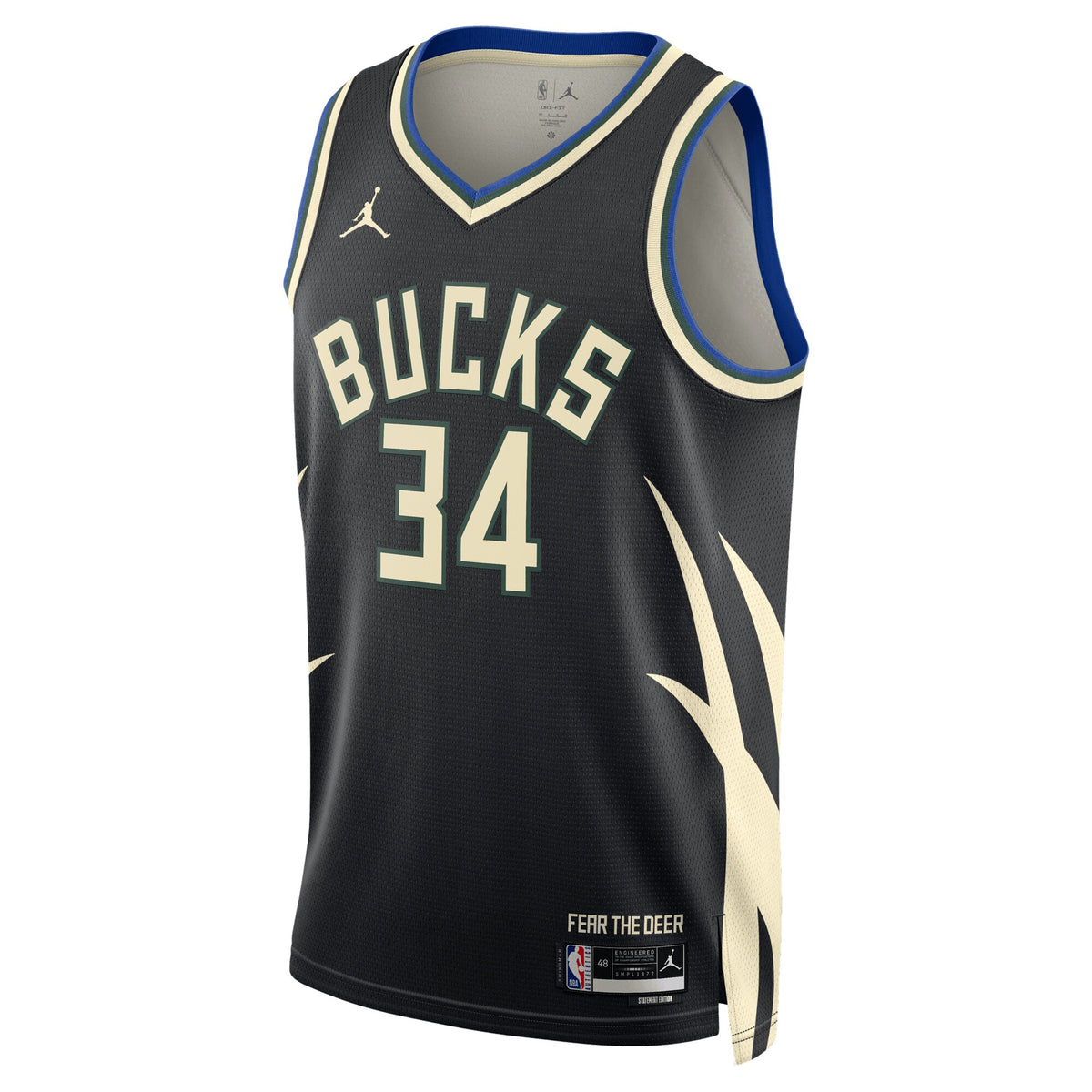 Milwaukee Bucks Giannis Antetokounmpo Jordan Dri-FIT NBA Swingman Jersey -