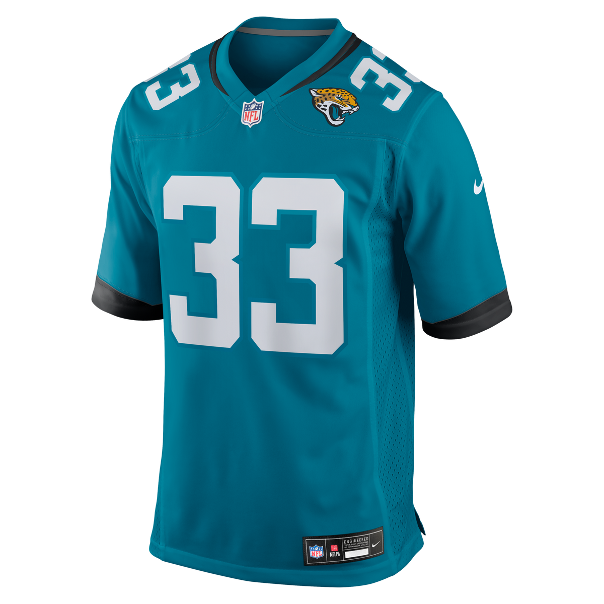 Jacksonville Jaguars Bhayshul Tuten Teal Team Game Jersey