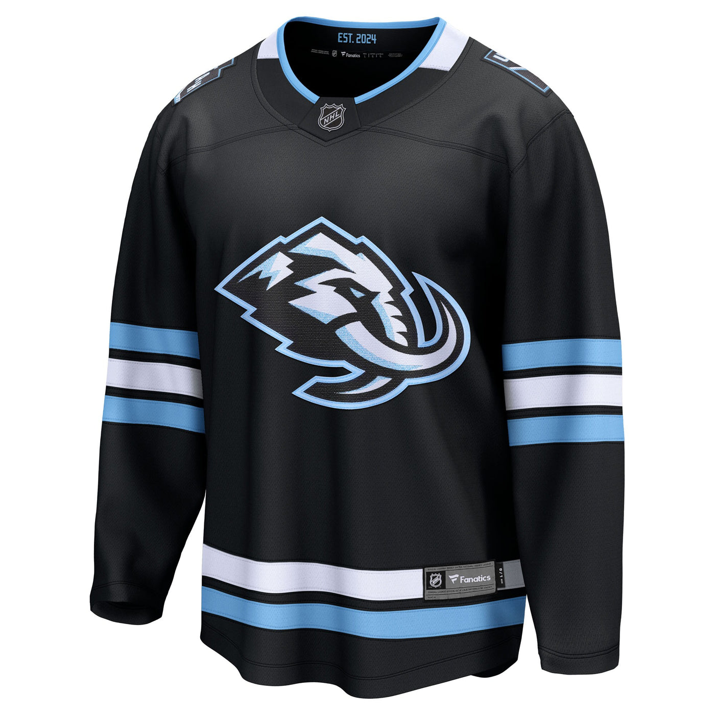 Utah Mammoth Fanatics Black Home Breakaway Jersey