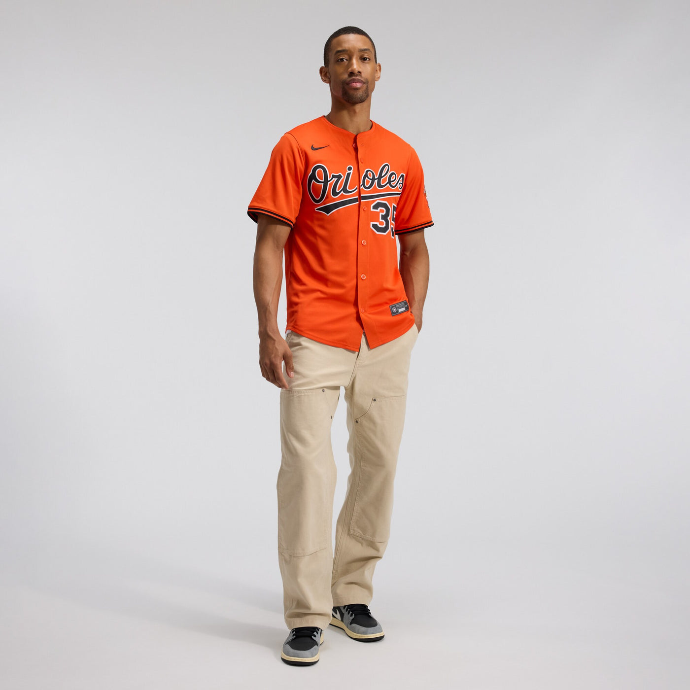 Baltimore Orioles Adley Rutschman Nike Orange 2nd Alternate Limited Player Jersey
